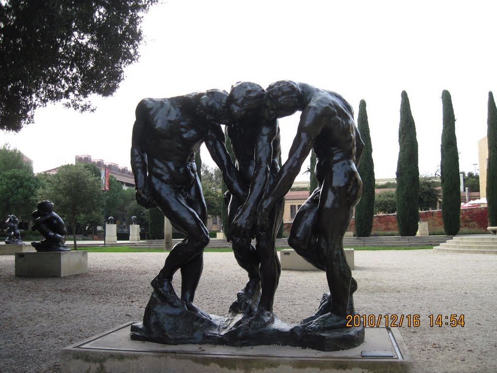 2010-12-16: The Three Shades, Rodin Sculpture Garden, Stanford University, Пало-Альто
