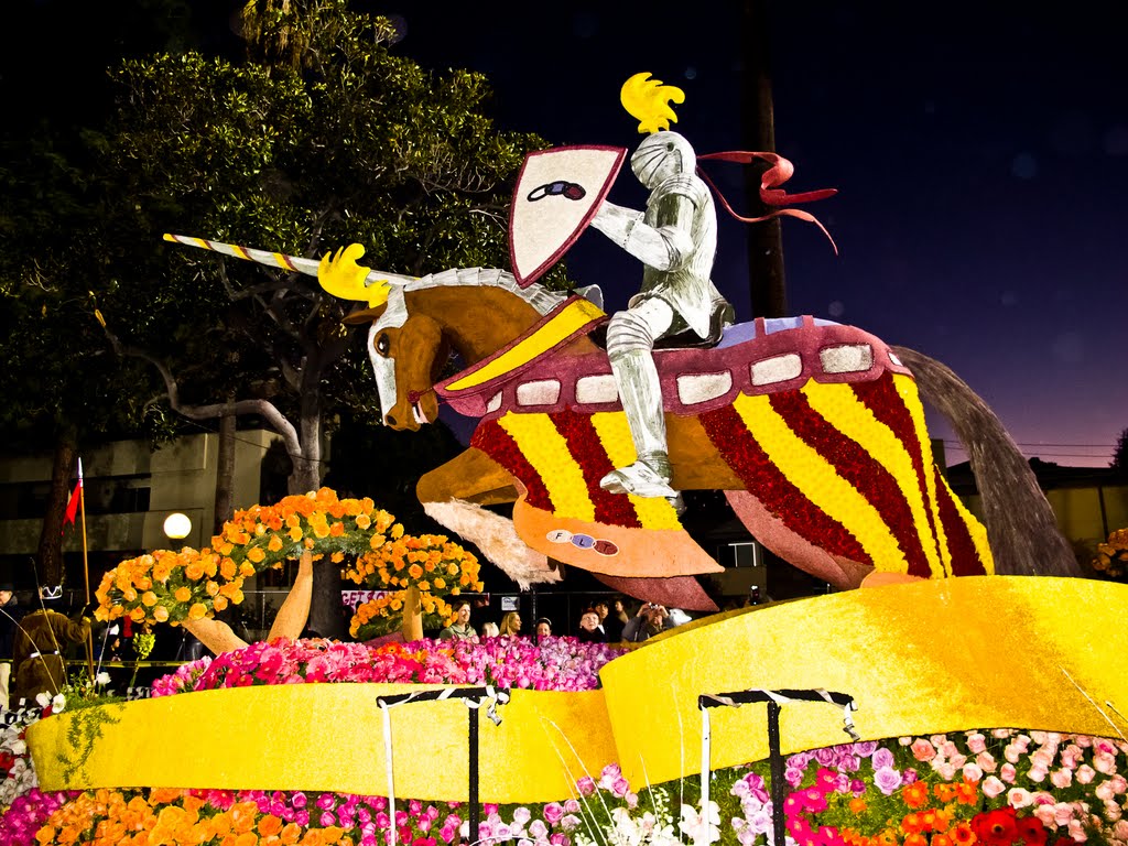 123rd Rose Parade Float, Пасадена