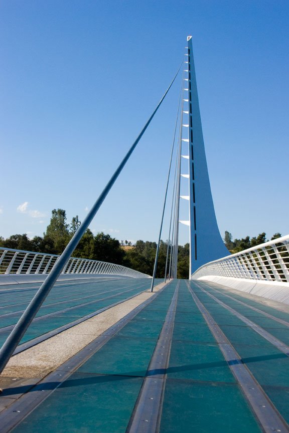 Sundial Bridge, Redding, Реддинг