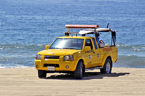 Lifeguard Vehicle - Redondo Beach - California - USA, Редондо-Бич