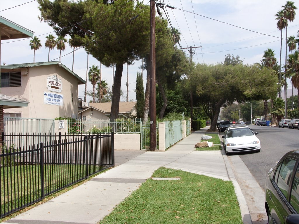 View of Linden Street, Riverside, CA, Риверсайд