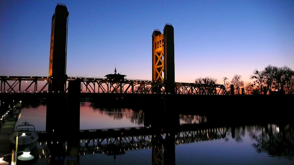 Tower Bridge in Sacramento, Сакраменто