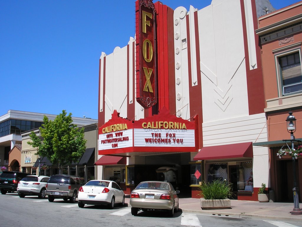 Fox movie theater, Salinas, Салинас