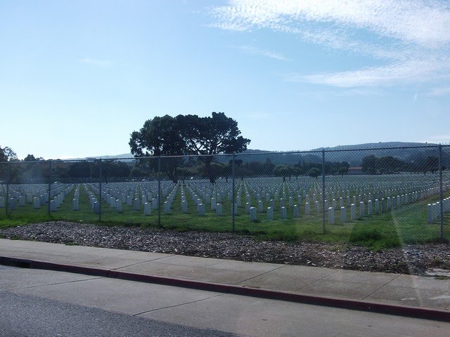 Golden Gate National Cemetery, San Bruno, CA, Сан-Бруно