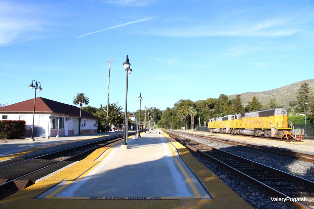 San Luis Obispo Railway Station, California - USA, Сан-Луис-Обиспо