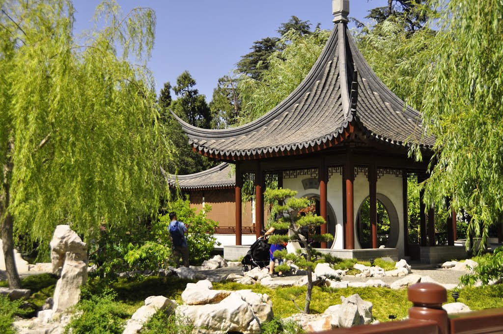China Garden in the Huntington Libary , San Marino,CA, USA, Сан-Марино