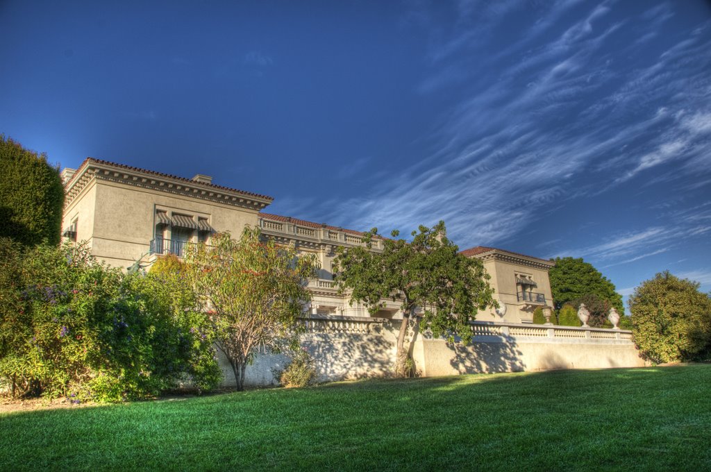 Beaux-Arts mansion (now the Huntington Art Gallery), The Huntington, San Marino California, Сан-Марино