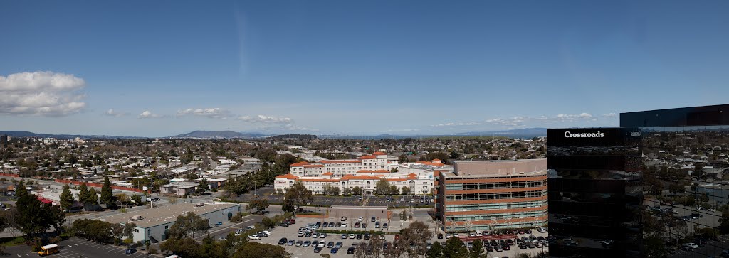 San Mateo north from 10th floor, Сан-Матео