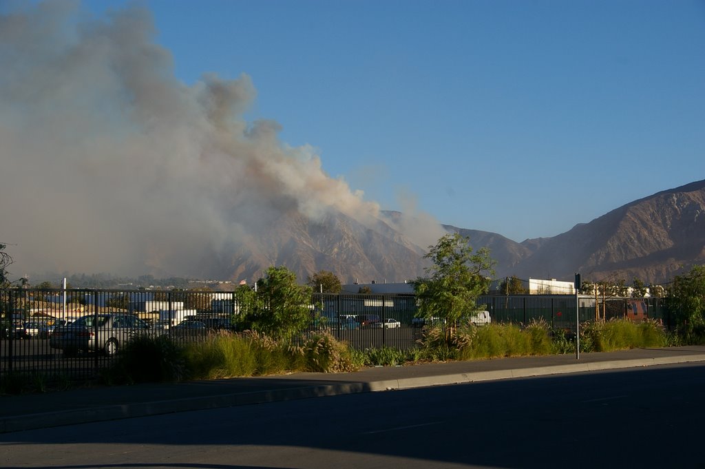 Sayre Fire, 11/15/2008 7:30 am, Сан-Фернандо