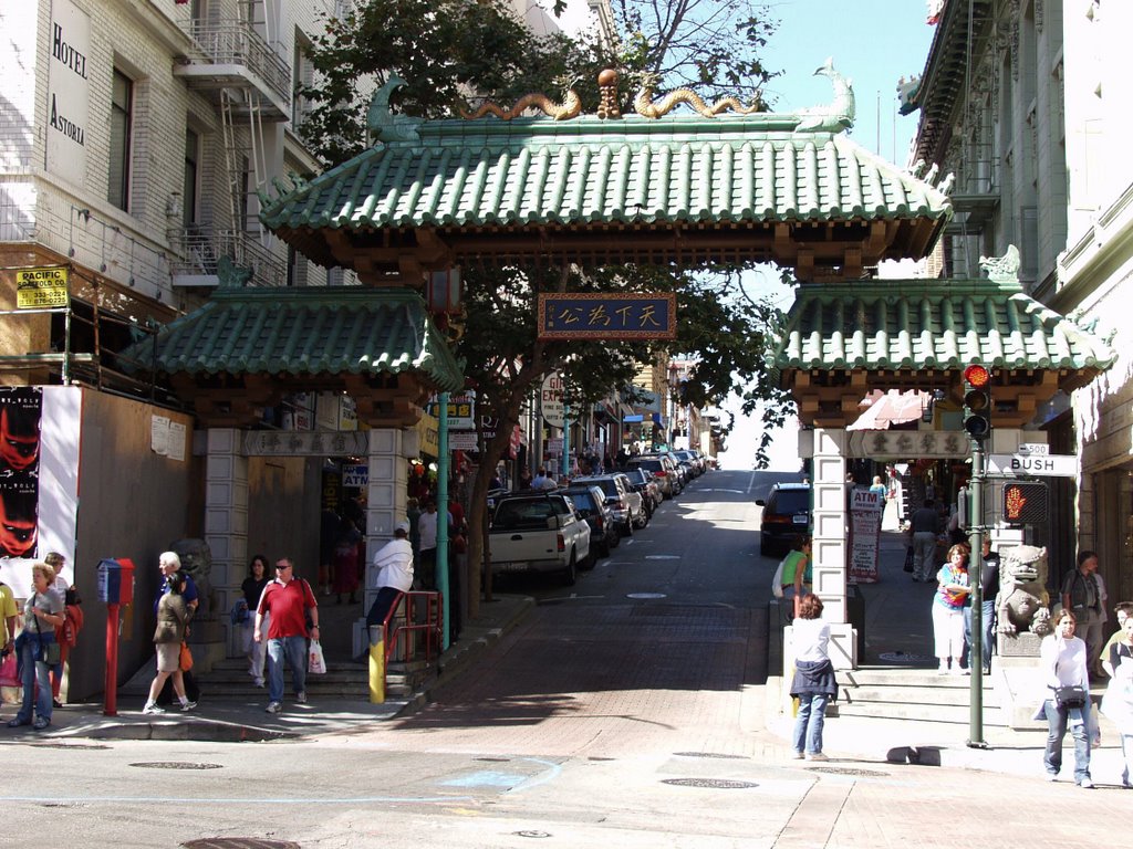 Chinatown - Bush and Grant, Сан-Франциско