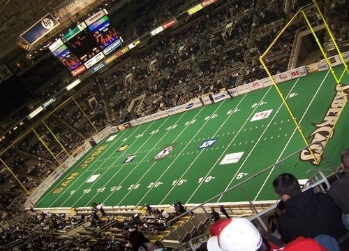 A Sabercats game at HP Pavilion in 2007, Сан-Хосе