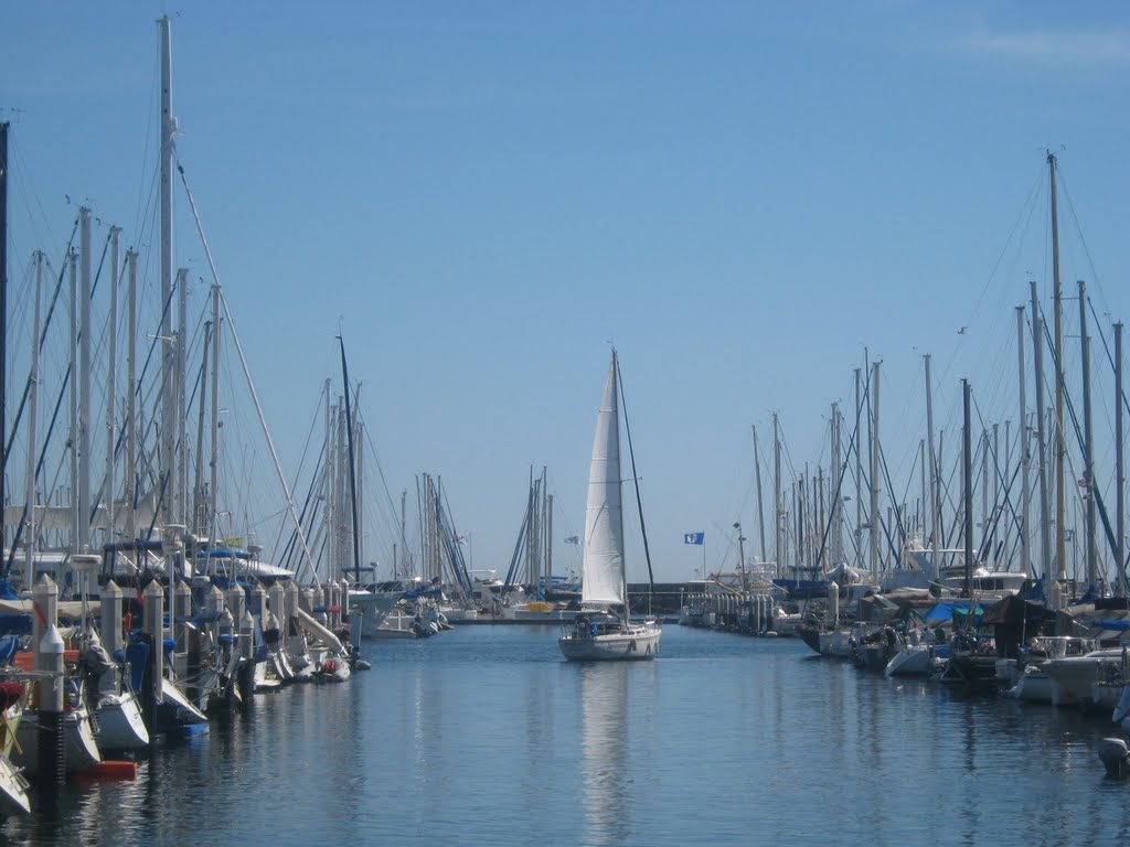 Santa Barbara harbour, Санта-Барбара