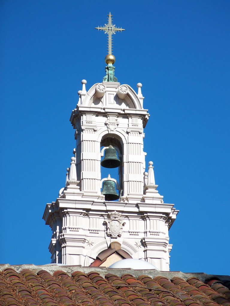 Belfry of Carmelite convent, Santa Clara, California, Санта-Клара