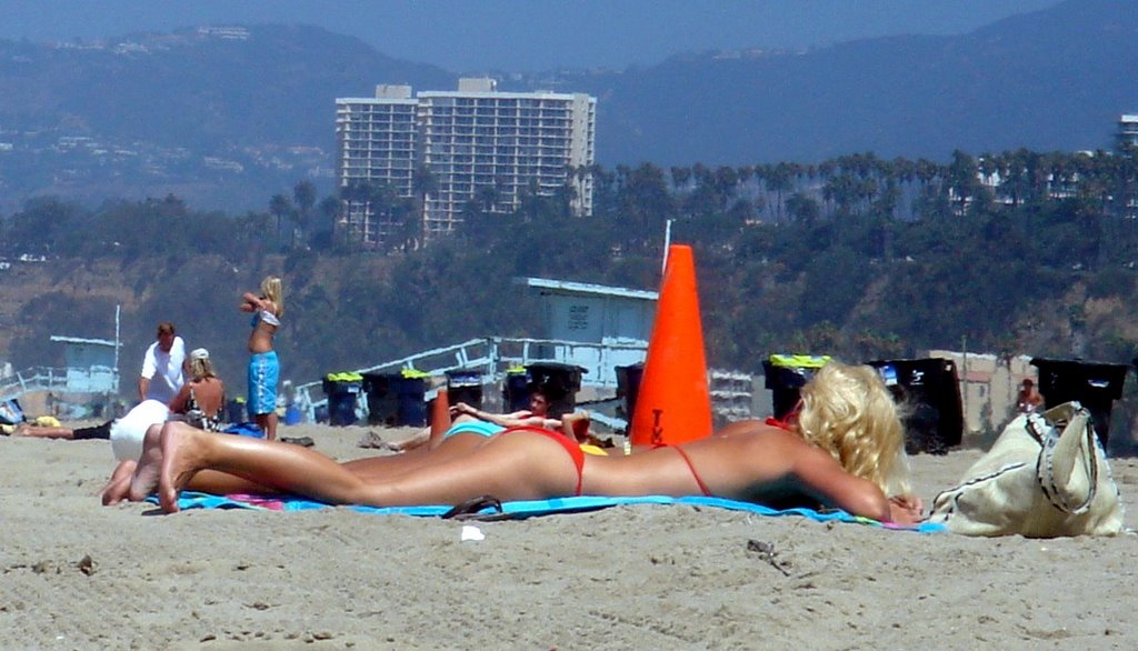 California: blondes girls and sun!, Санта-Моника