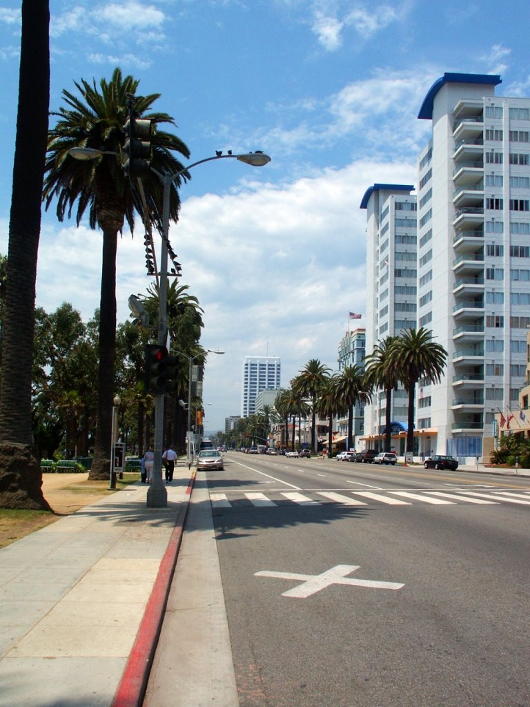 Los Angeles  - Usa - Santa Monica, Ocean Avenue, Санта-Моника