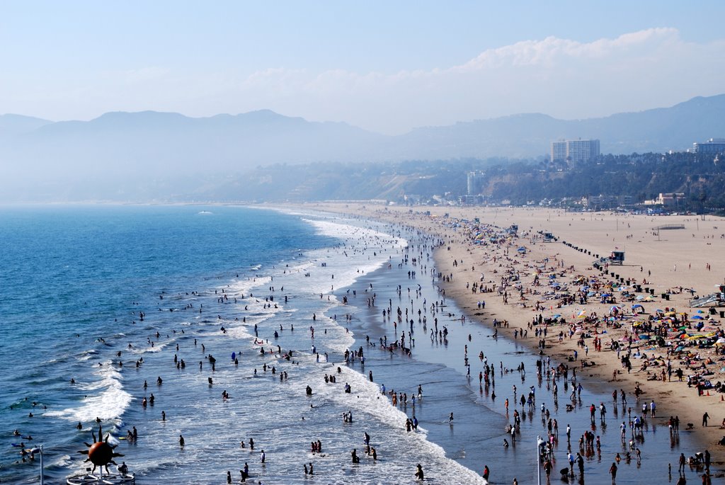 California - Santa Monica beach, Санта-Моника