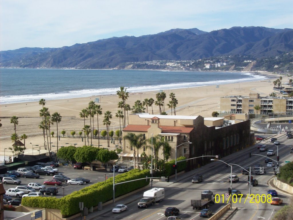 View of Santa Monica Bay and the Jonathan Club, Санта-Моника