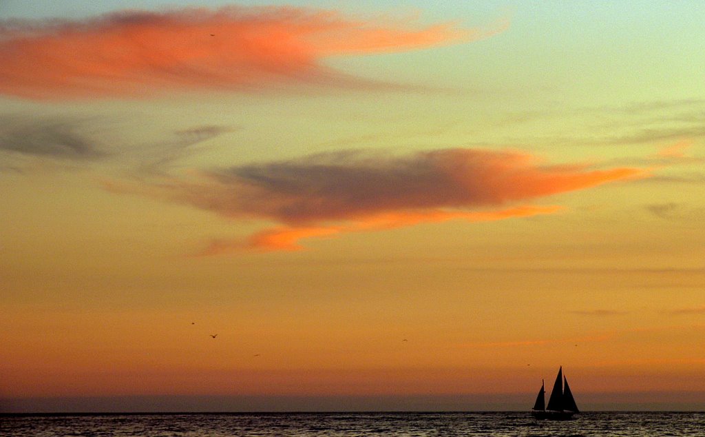 Who is sailing, Санта-Моника