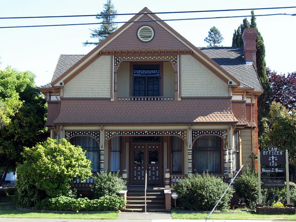 Cnopius House, 726 College Ave., Santa Rosa, CA, Санта-Роза