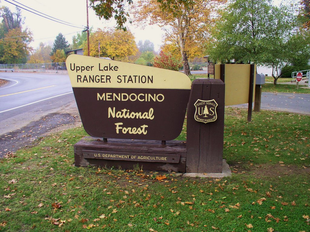 Upper Lake Ranger Station, Mendocino National Forest, Саратога