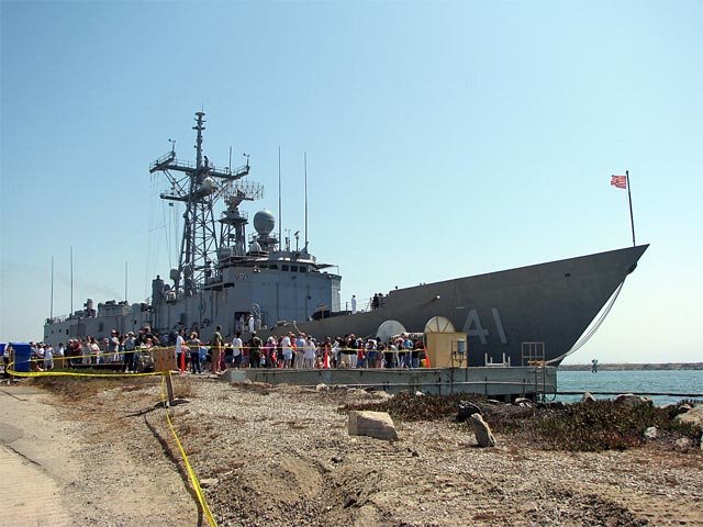 USS McKlusky, Сил-Бич