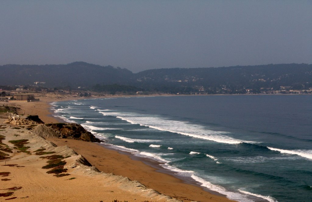 Monterey Coastline - from Sand City, Сисайд