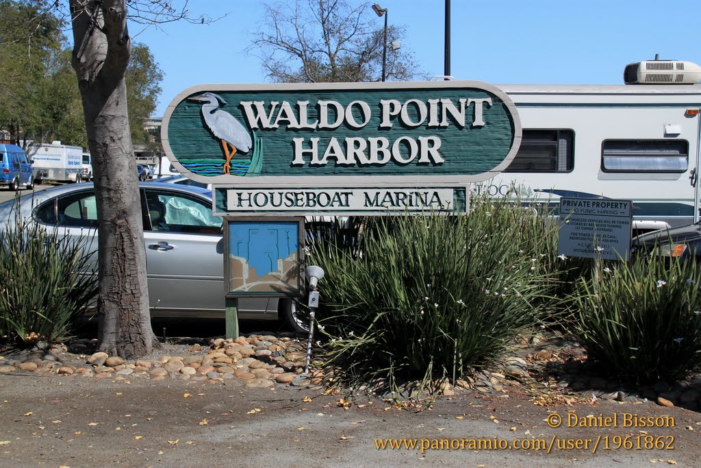 Waldo Point Harbor,  Sausalito near San Francisco (U.S.A.), Сусалито