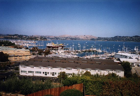 View of Richardson Bay & Belvidere Island From Marie St., Sausalito, Ca, Сусалито