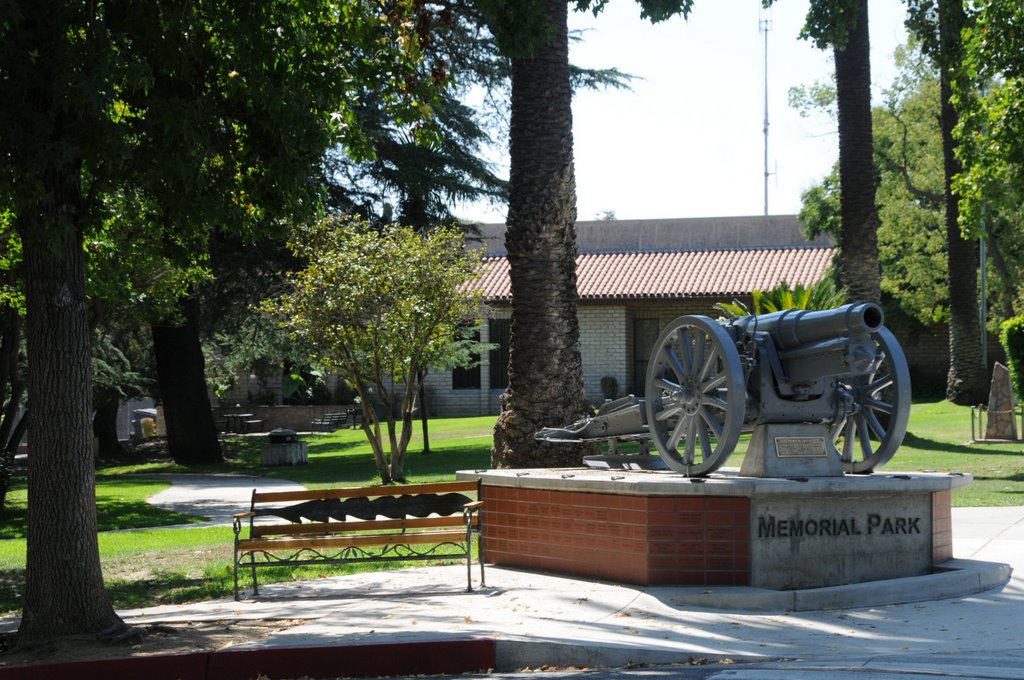 Sierra Madre, Memorial Park, Civil War Gun, Сьерра-Мадре