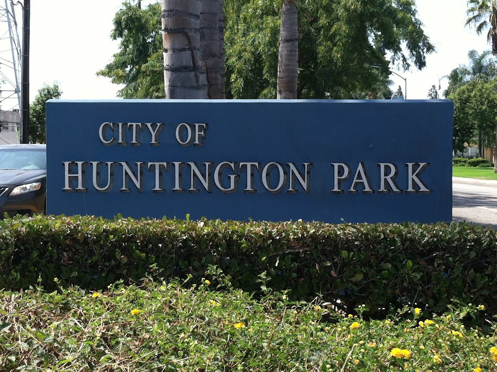 Huntington Park City Sign, Хантингтон-Парк