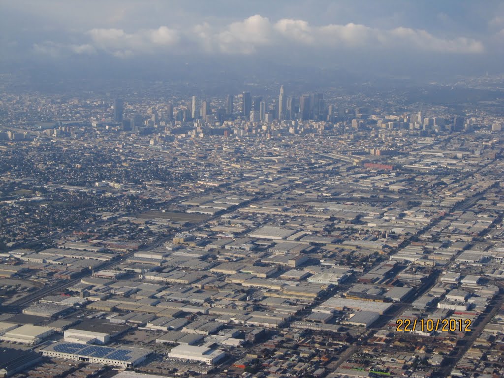 Los Angeles from above, Хантингтон-Парк