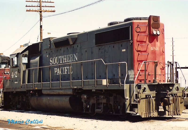 Locomotore della Southern Pacific a El Centro, Хебер