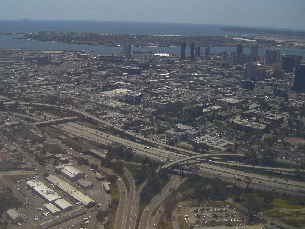 Aerial Coastal San Diego County, California, Чула-Виста
