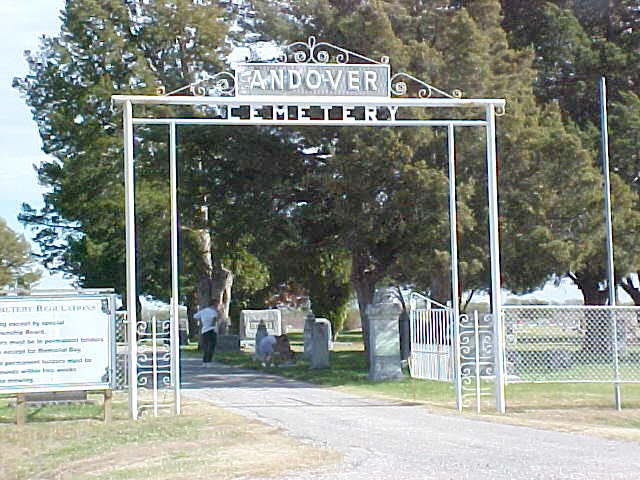 Andover Cemetery, Бентон