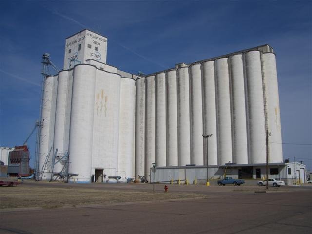 grain elevator,Colby,KS, Колби