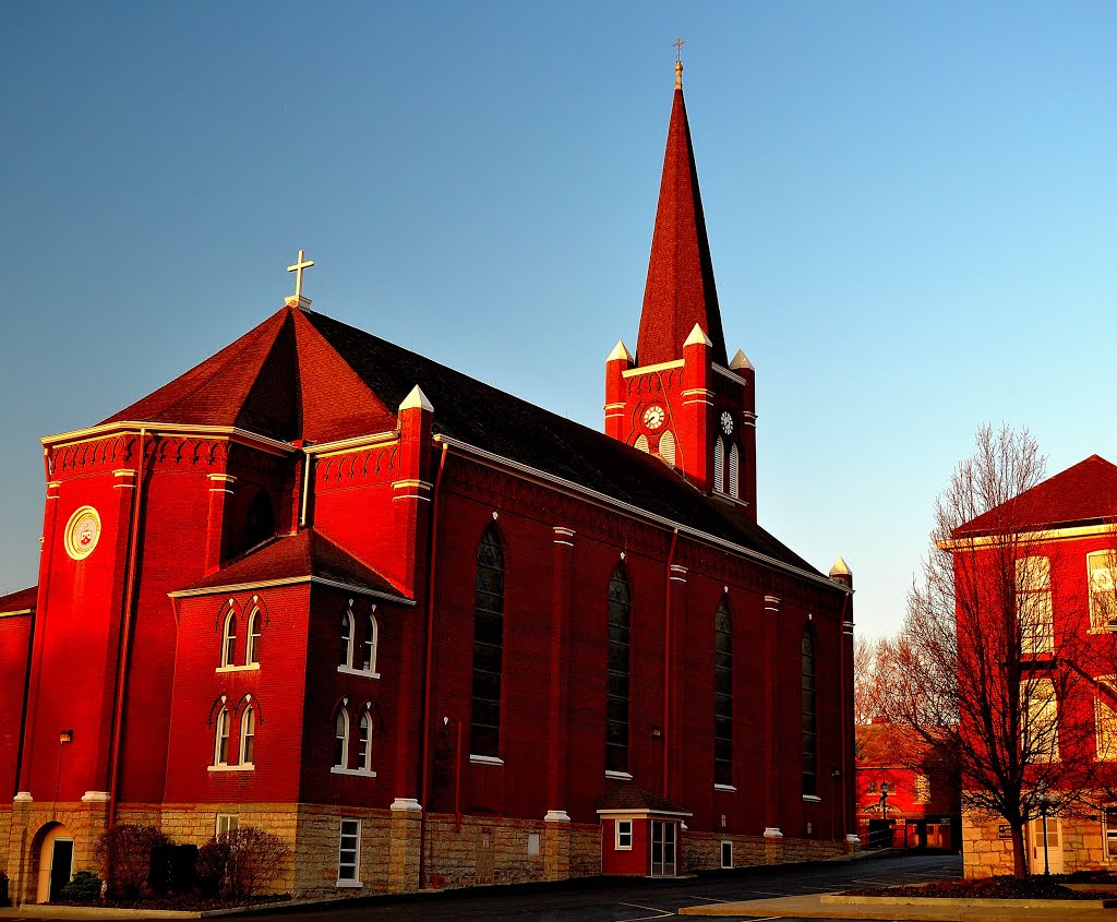 St. Joseph Catholic Church (1868), Leavenworth KS, Ливенворт
