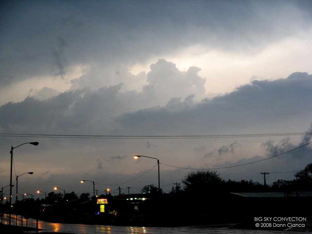 2008 - May 24th - 01:28 - Looking WNW - A break in the storm in Hill City., Нортон