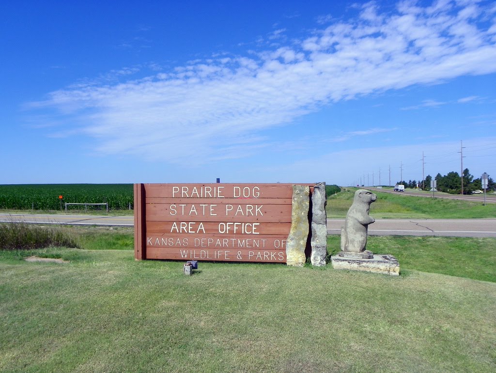 Entrance to Prairie Dog State Park, Нортон