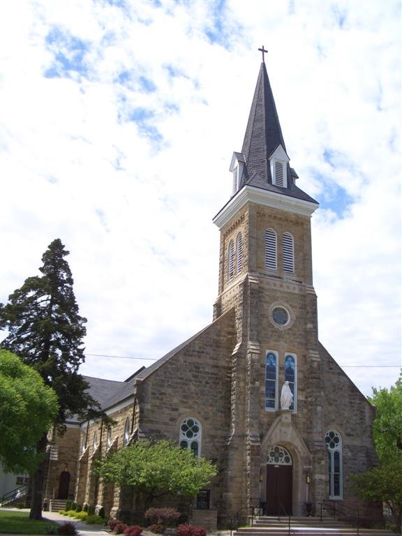 Immaculate Conception Catholic Church, St Marys, KS, Овербрук