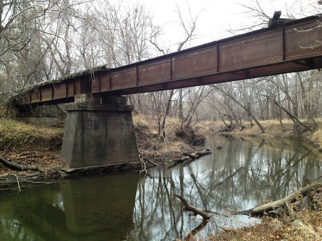 Frisco Railroad bridge over Labette Creek, Парсонс