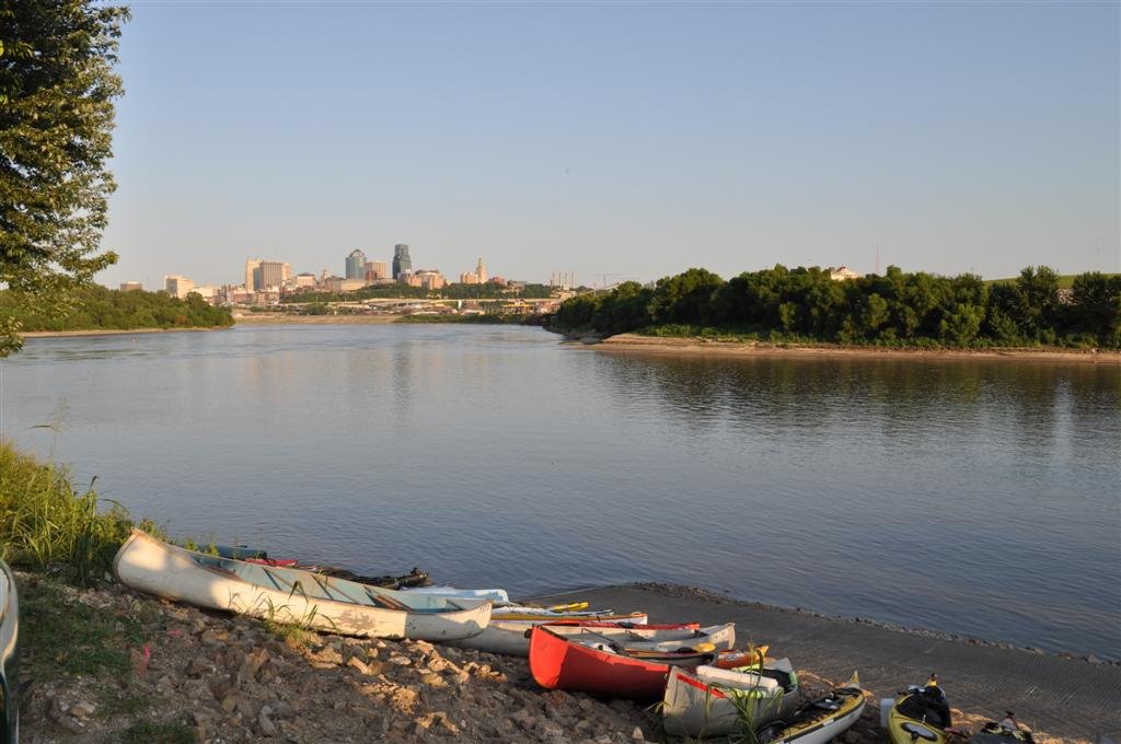 looking toward downtown from Kaw Point, Kansas City, KS, Скрантон