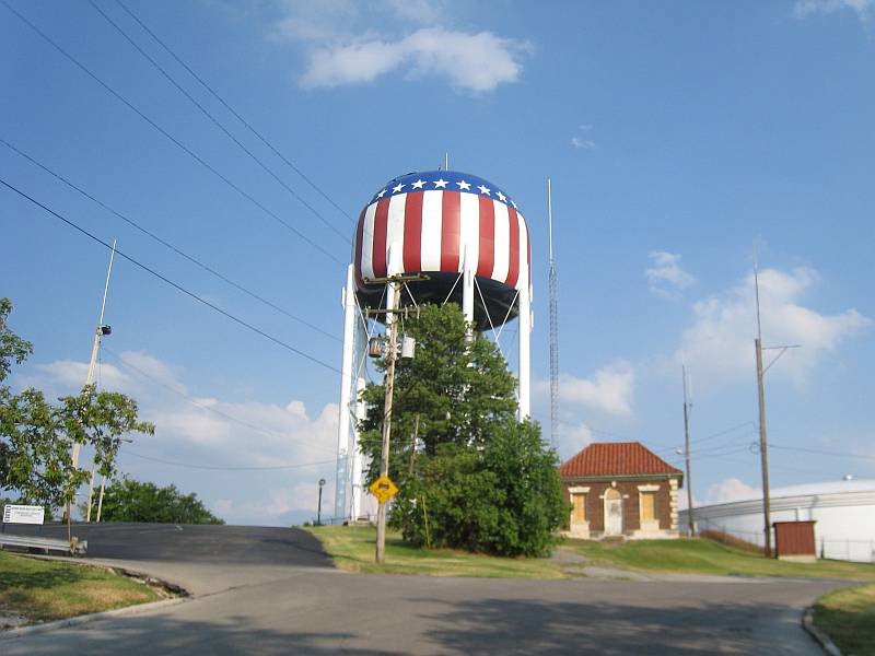 Patriotic water tower, Баулинг Грин