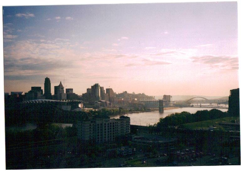 Cincinnati sunrise, Ковингтон