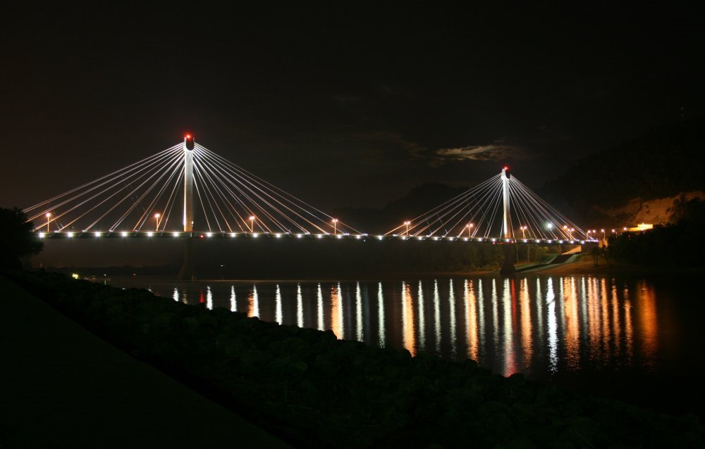 U.S. Grant Bridge (night), Саут-Шор