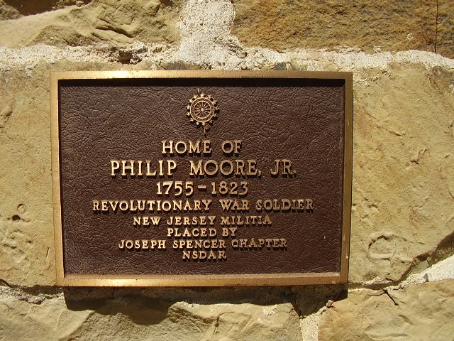 Placard on Philip Moore House, Саут-Шор