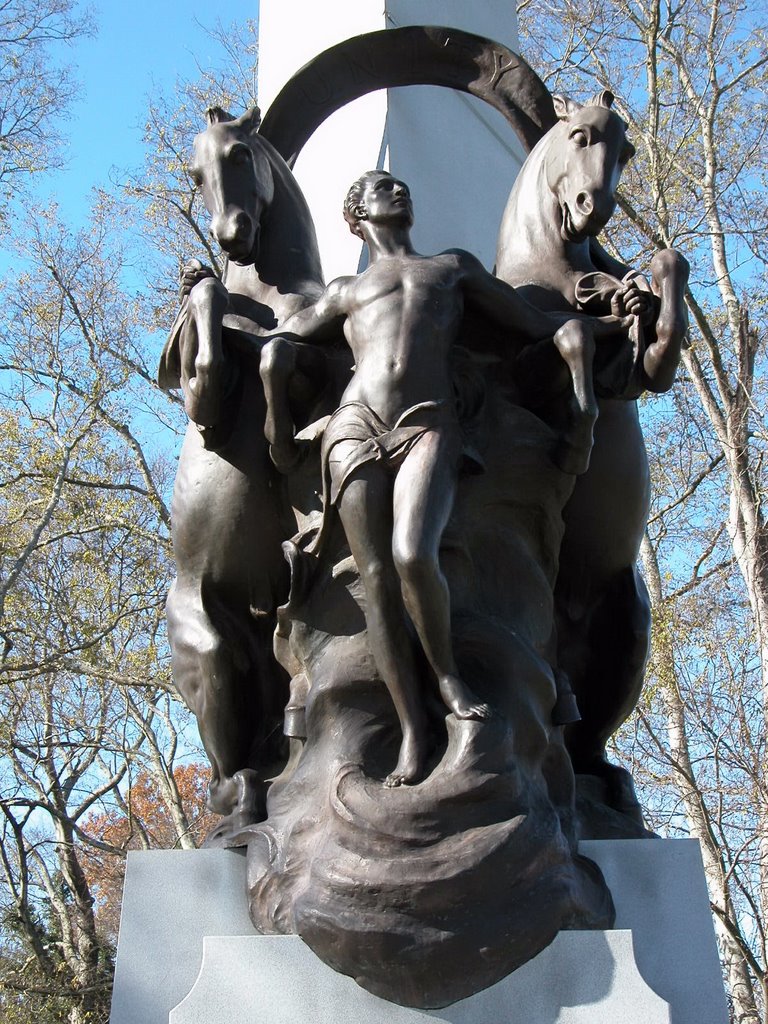 Battle of Nashville Monument, Intersection of Battlefield Drive & the Granny White Pike, Трентон