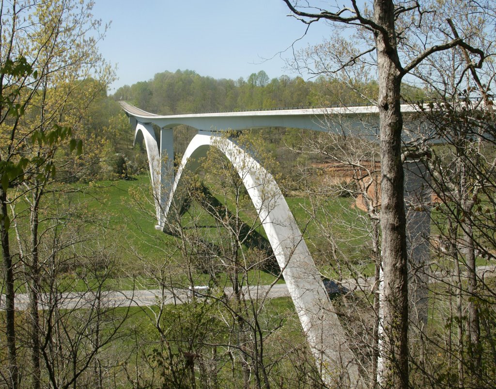 Birdsong Hollow and Highway 96 Double-Arched Bridge, Трентон