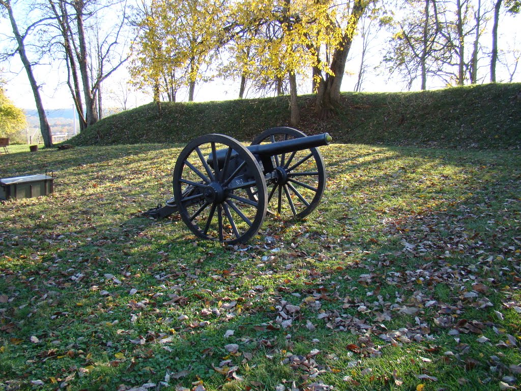 Cannon in Fort Hill Park, Франкфорт