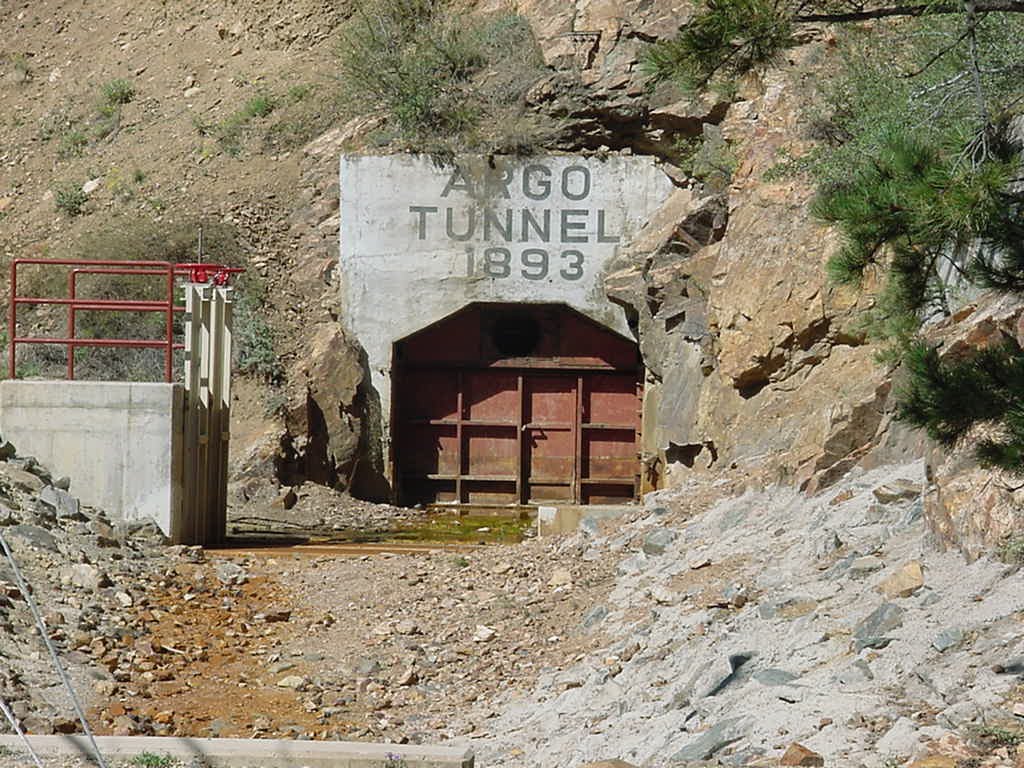 Entrance to the Argo Tunnel, Айдахо-Спрингс