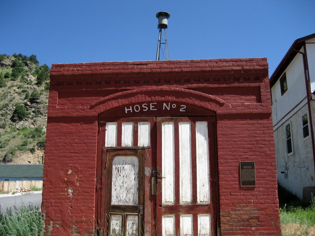 19th century fire hose wagon house, Айдахо-Спрингс